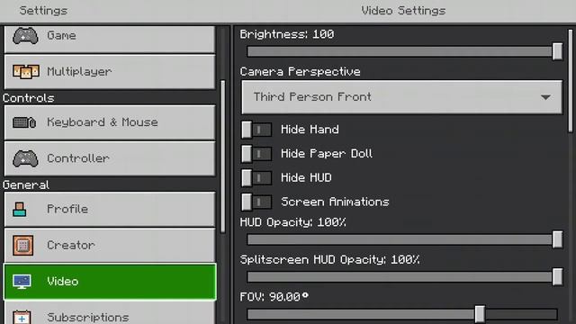 How To Hide HUD / UI Minecraft bedrock смотреть онлайн