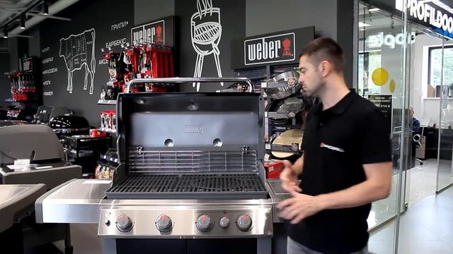 Обзор газового гриля Weber GENESIS II EP 435 GBS смотреть онлайн
