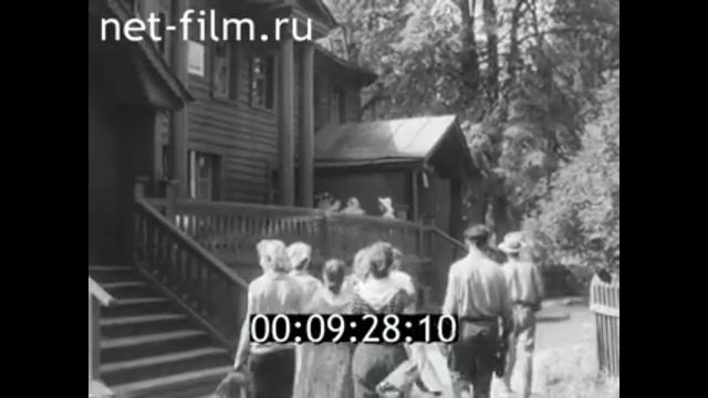 1959г. с. Щелыково. усадьба А. Н. Островского. Островский район Костромская обл смотреть онлайн