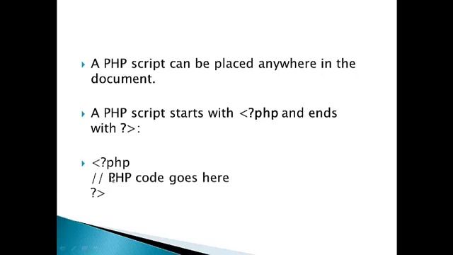 Cs310 Basic PHP syntax in hindi/urdu part 4 смотреть онлайн