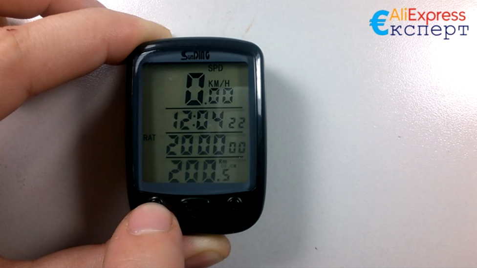 Вело компьютер Sunding SD 563B | Обзор,Инструкция,Настройка