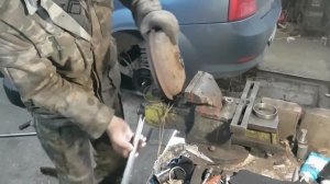 ПРОСТО ЛЕГКО И БЫСТРО ЗАМЕНИМ ПОДШИПНИК  БЕЗ ПРЕССА, ЗАДНЕЙ СТУПИЦЫ НА  РЕНО ЛОГАН