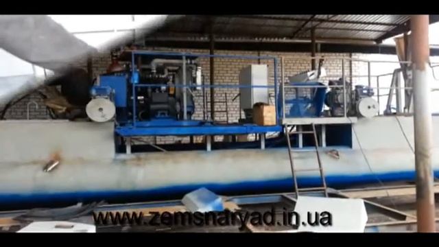 Работа и запуск земснаряда НСС 300 30 ГР смотреть онлайн