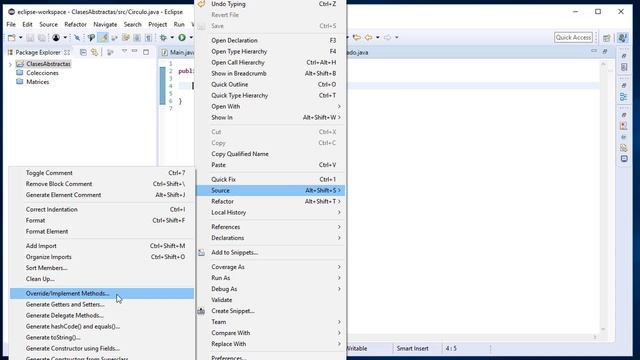 Java desde cero con Eclipse [Parte32] (Sobreescritura de metodos) смотреть онлайн