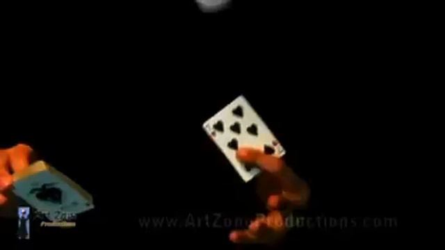 Бросок катры указательным пальцем смотреть онлайн