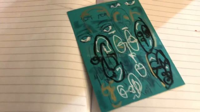 Turning Cards into Amazing Art Pieces | Time Lapse | Quick Sketch | Changing Faces смотреть онлайн