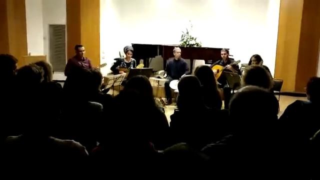 Dolce Mandolin Quartet Summertime by G.Gershwin with Percussion смотреть онлайн