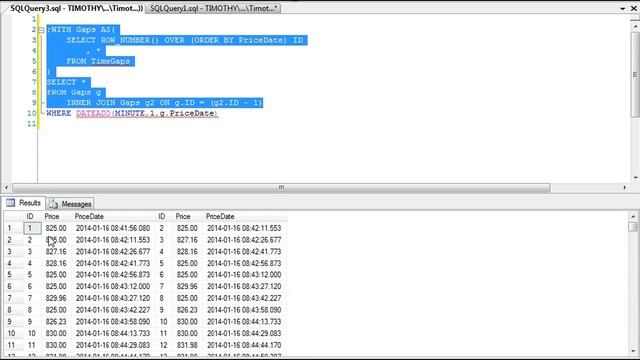 TSQL: How To Find Time Gaps смотреть онлайн