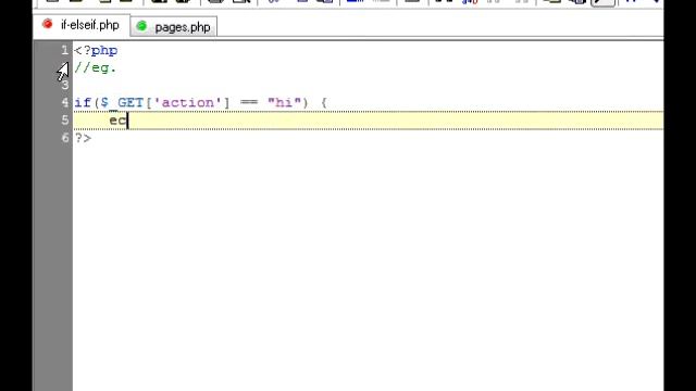 PHP - if and elseif statements смотреть онлайн