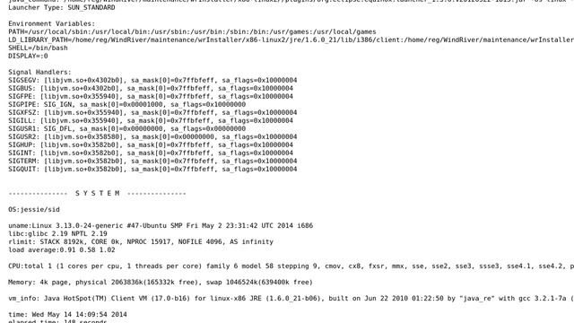 A fatal error has been detected by the Java Runtime Environment смотреть онлайн