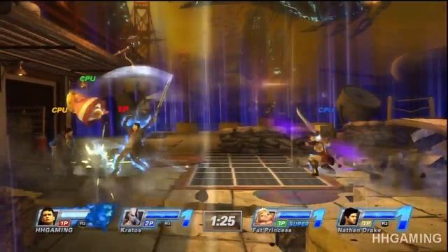 PlayStation All Stars Battle Royale walkthrough - part 1 dante story devil may cry DMC series смотреть онлайн