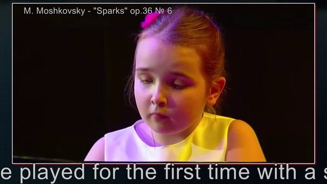 Мошковский - Искорки / Анастасия Ключерёва. Anastasia Klyuchareva is 9 years old смотреть онлайн