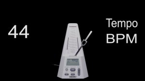 Metronome　44 BPM　Tempo
