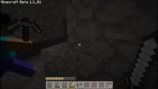 Minecraft - Let's play 03 - Dual Commentary - Finding Diamond and Creepers! - HD - PC смотреть онлайн