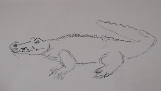 ? Krokodil zeichnen lernen - How to draw a crocodile - как нарисовать крокодила смотреть онлайн