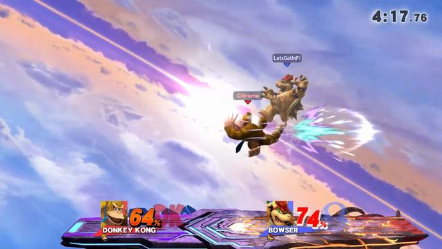 QYDJ Smash 4 GFs - UnF | Volt (Bowser) vs Chrome (DK, Duck Hunt) смотреть онлайн