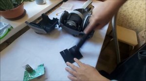 Замена двигателя в пылесосе Samsung SC 5251