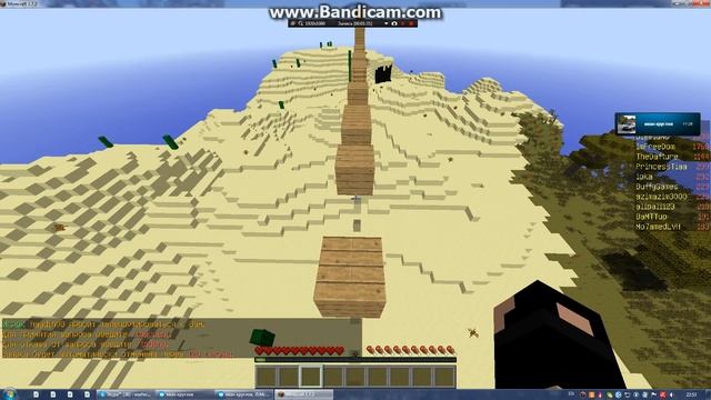 прохождение паркура на сервере Cube craft смотреть онлайн