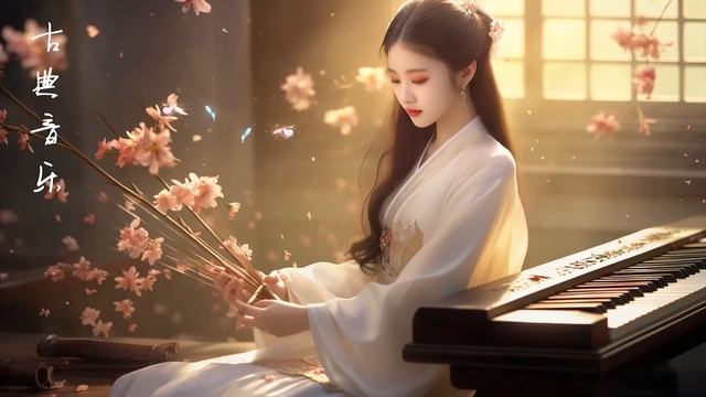 【非常好听】中国器乐 (古箏、琵琶、竹笛、二胡) - 最佳中国传统音乐,古箏音樂, 安静放松的古乐 - Beautiful Chinese Music, Flute Chinese Music