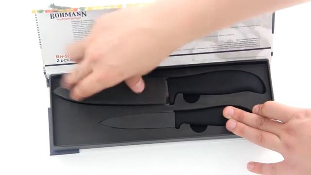 Ножи BH - 5223/2 пр-10см,15см/черн.керамич.покр смотреть онлайн