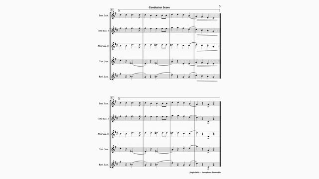 Jingle Bells [Saxophone Ensemble] смотреть онлайн