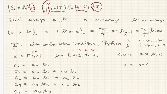 Fouriertransform 2.2 - Diskrete Faltung смотреть онлайн