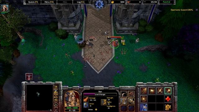 Xan the Ranger - Warcraft 3 Reforged: Daemonic Sword ORPG (Part 1) смотреть онлайн