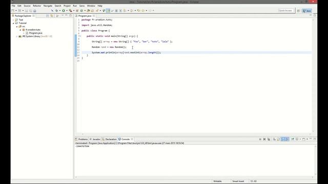 Tutoriel Java - Nombres aléatoires avec Random [FR] смотреть онлайн