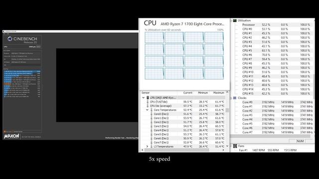 ID-Cooling SE-902-SD CPU Cooler Benchmark