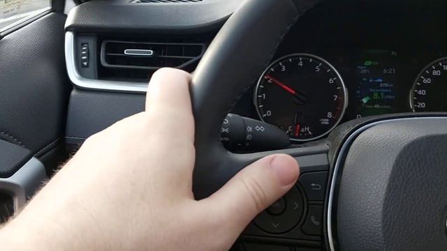Как работает круиз-контроль на новом RAV4 2020. Рассказываю в пути