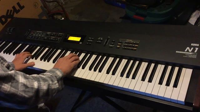 Quick Demo of Korg N1 смотреть онлайн