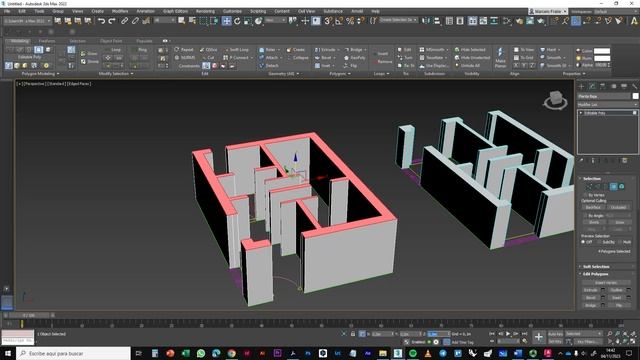 de AutoCAD a 3D max Una casa смотреть онлайн