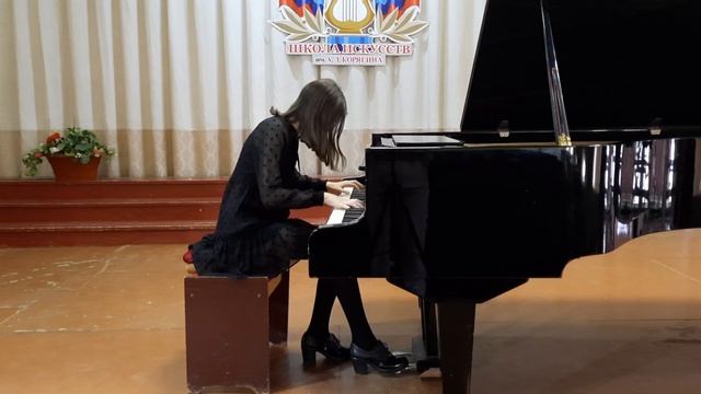 Анна Бухтоярова, 14 лет. Ю.Потеенко Инвенция, Прелюдия. смотреть онлайн