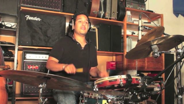 PERCUSSION SETUP played by FLORIAN BRONK - seven beats. смотреть онлайн