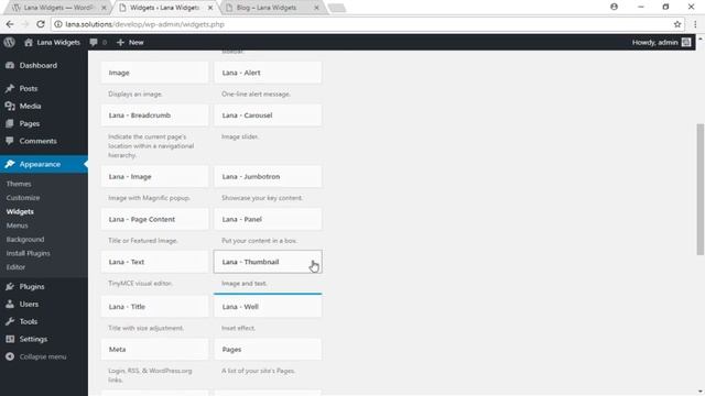 Lana Widgets - WordPress Plugin by Lana Codes смотреть онлайн