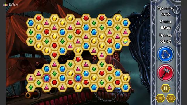 Игра "Таинственные Пиратские Драгоценности" (Mysterious Pirate Jewels) - прохождение смотреть онлайн