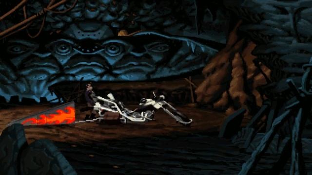 Full Throttle / Полный газ (Часть5, Прохождение) Каньон 2 смотреть онлайн