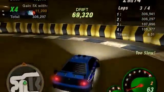 NFS Underground 2 Drift on Tunngle by MetallicRazork смотреть онлайн