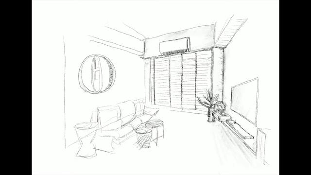 Interior sketch смотреть онлайн