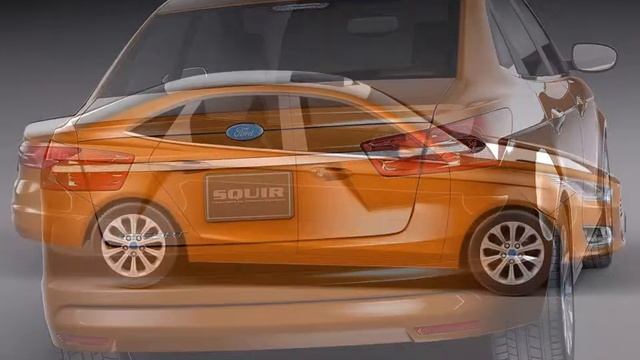 3D Model Ford Escort 2015 at 3DExport.com смотреть онлайн