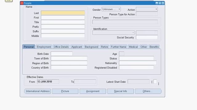 Oracle Apps ebusiness suite r12 Navigation смотреть онлайн