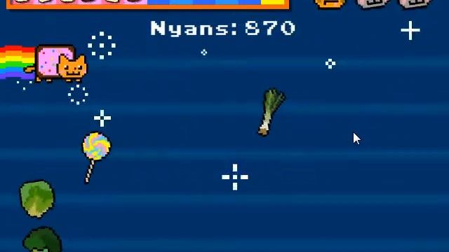 Няшность да и только :3 Играем в Nyan Cat! смотреть онлайн