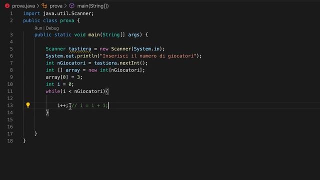 JAVA - array e for смотреть онлайн