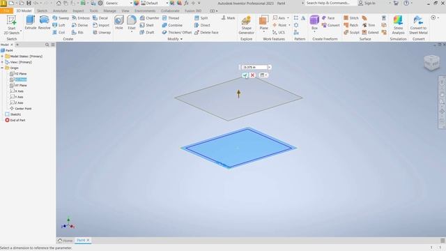 Inventor How To Loft Tutorial смотреть онлайн