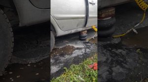 пневмо домкрат от авто компрессора