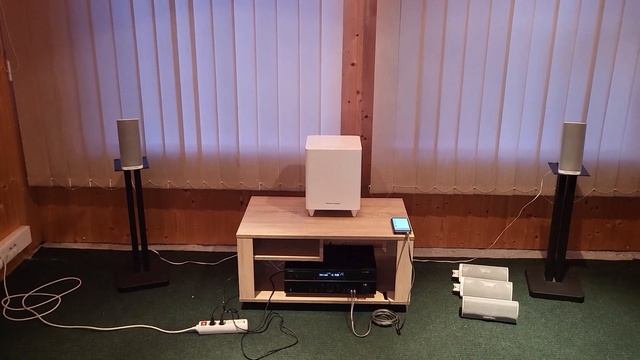Колонки и сабвуфер Harman Kardon HKTS20 на Yamaha RX-V367 – любительский обзор от Макса смотреть онлайн