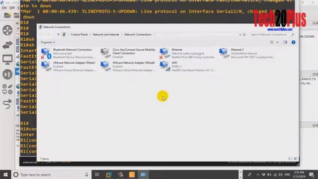 Connecting GNS3 Router to Local PC - Windows 10 смотреть онлайн