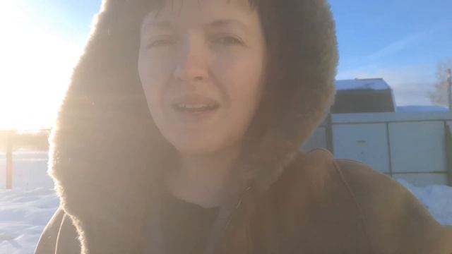 Деревня: Участок зимой. Наше хозяйство. Творческие планы. смотреть онлайн