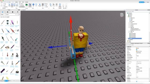 Roblox Studio - How to animate with a sword (2020) смотреть онлайн