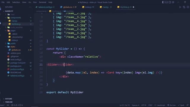 React Slick Slider with Progress Bar in Next js / React js & Tailwind CSS смотреть онлайн